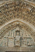 Portada de Santa María la Real de Olite