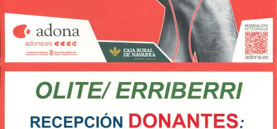 Imagen de la noticia: Recepción de donantes de sangre