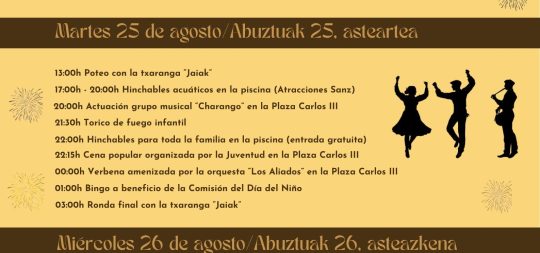 Imagen de la noticia: Fiestas de la Virgen del Cólera